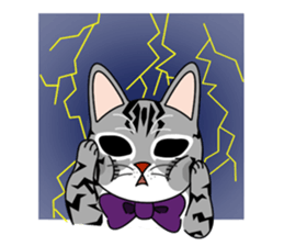 Opba and  leo -cat- sticker #4679527