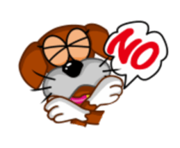 girl lovely boxer dog sticker #4679609