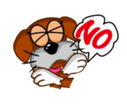 girl lovely boxer dog sticker #4679609