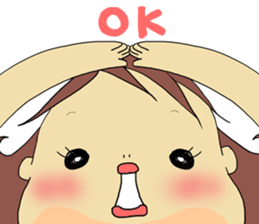 Chubby Girl Sticker sticker #4679856