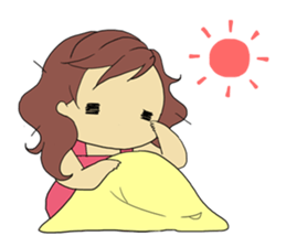 Chubby Girl Sticker sticker #4679858