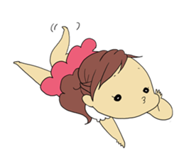 Chubby Girl Sticker sticker #4679865