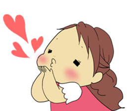 Chubby Girl Sticker sticker #4679866