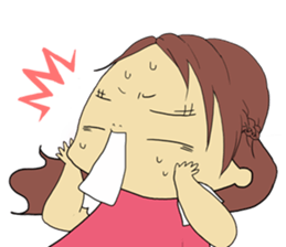 Chubby Girl Sticker sticker #4679867