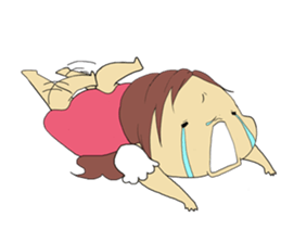 Chubby Girl Sticker sticker #4679879