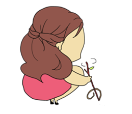 Chubby Girl Sticker sticker #4679880