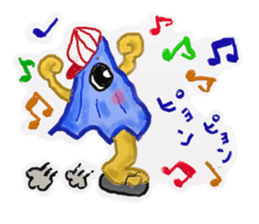 Amusing monsters sticker #4679976