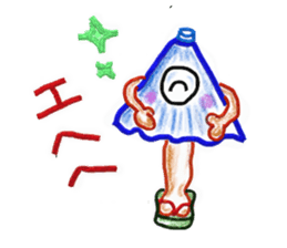 Amusing monsters sticker #4679989