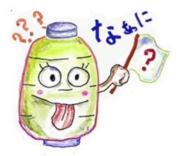 Amusing monsters sticker #4679990