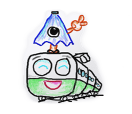 Amusing monsters sticker #4680004