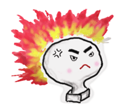 Amusing monsters sticker #4680005