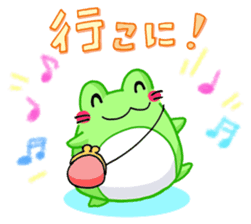 Mie Frog sticker #4680175