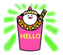 Cupcakepanda sticker #4680532
