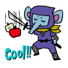 Japanese animal sticker #4680711