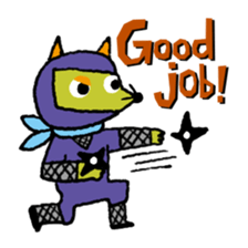 Japanese animal sticker #4680716