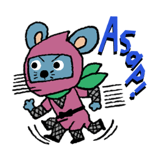 Japanese animal sticker #4680720