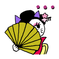 Japanese animal sticker #4680726