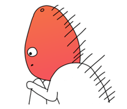 Chatty fruits sticker #4680757