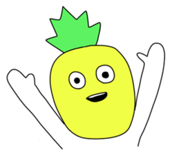 Chatty fruits sticker #4680767