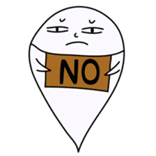 Mischievous ghosts 2 sticker #4680777