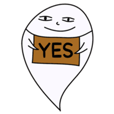 Mischievous ghosts 2 sticker #4680778