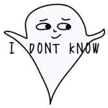 Mischievous ghosts 2 sticker #4680785