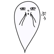 Mischievous ghosts 2 sticker #4680788