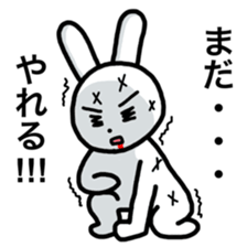 Handsome Rabbit. sticker #4680898