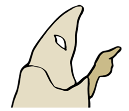 Mask triangle cowl sticker #4680959