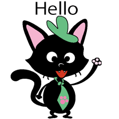 The black cat English version