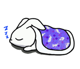 Ninja rabbit "NINPYON" sticker #4681009