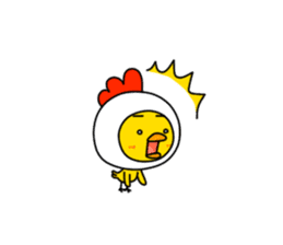 HE IS A CHICK. sticker #4681254