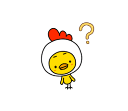 HE IS A CHICK. sticker #4681266