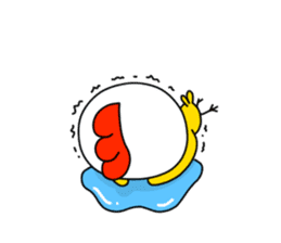 HE IS A CHICK. sticker #4681267