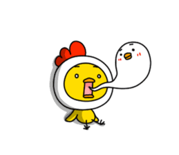 HE IS A CHICK. sticker #4681273