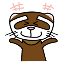 I'm Tsutomu, the ferret. sticker #4681850