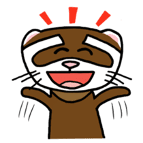 I'm Tsutomu, the ferret. sticker #4681851