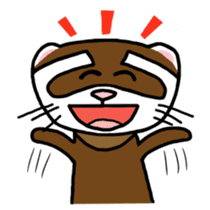 I'm Tsutomu, the ferret. sticker #4681851