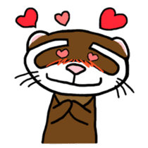 I'm Tsutomu, the ferret. sticker #4681853