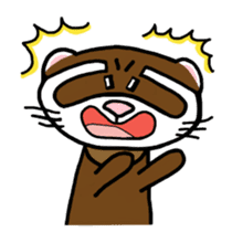 I'm Tsutomu, the ferret. sticker #4681862