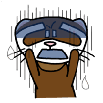 I'm Tsutomu, the ferret. sticker #4681863