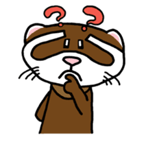 I'm Tsutomu, the ferret. sticker #4681864