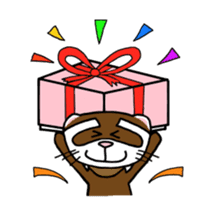 I'm Tsutomu, the ferret. sticker #4681881