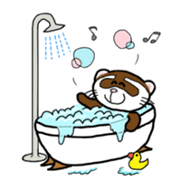 I'm Tsutomu, the ferret. sticker #4681885
