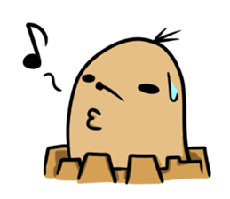 Mole Sticker sticker #4681896