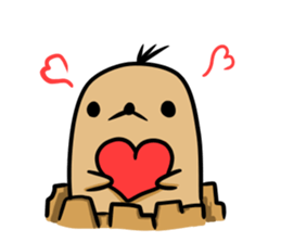 Mole Sticker sticker #4681897