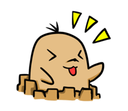 Mole Sticker sticker #4681899