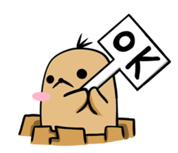 Mole Sticker sticker #4681903
