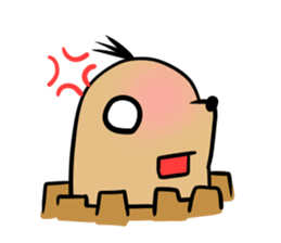 Mole Sticker sticker #4681913