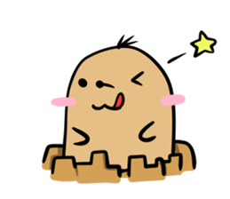 Mole Sticker sticker #4681927